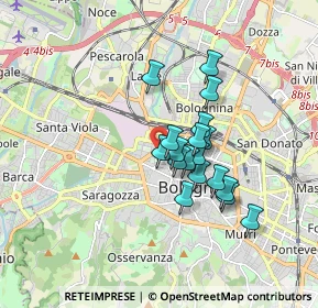 Mappa 40122 Dozza BO, Italia (1.29944)