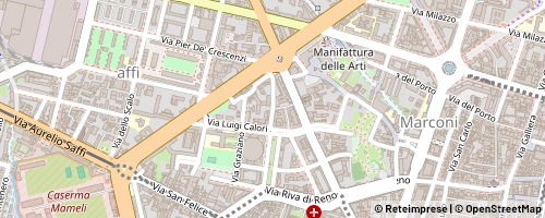 Mappa Bologne