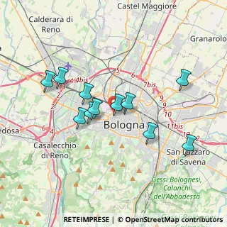 Mappa Via Giorgio Ercolani, 40122 Bologna BO, Italia (3.29182)