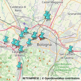 Mappa Via Giorgio Ercolani, 40122 Bologna BO, Italia (4.50286)