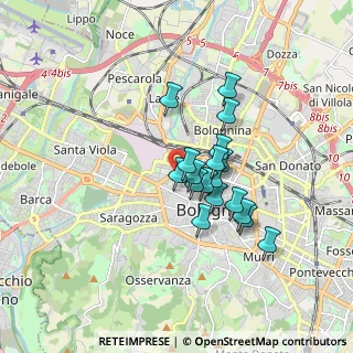 Mappa Via Giorgio Ercolani, 40122 Dozza BO, Italia (1.29944)