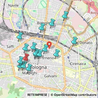 Mappa Via Francesco Todaro, 40126 Bologna BO, Italia (1.06294)