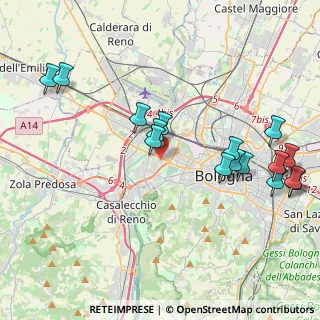 Mappa Via Dossi Dosso, 40133 Bologna BO, Italia (4.61)