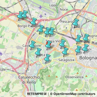 Mappa Via Dosso Dossi, 40133 Bologna BO, Italia (2.05235)