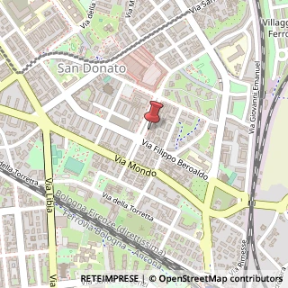 Mappa Via Eleonora Duse, 7/A, 40127 Bologna, Bologna (Emilia Romagna)