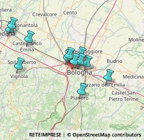 Mappa Via Ercole Graziani, 40133 Bologna BO, Italia (13.23)