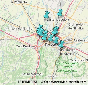 Mappa Via Ercole Graziani, 40133 Bologna BO, Italia (4.02167)