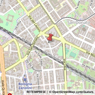 Mappa Via Giuseppe Tartini, 6, 40127 Bologna, Bologna (Emilia Romagna)