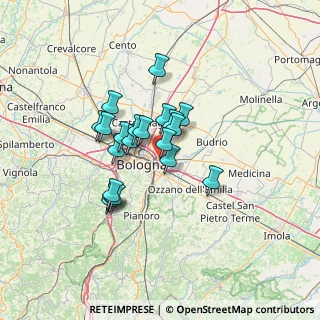 Mappa Licinio Cappelli, 40138 Bologna BO, Italia (9.996)