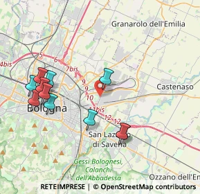 Mappa Licinio Cappelli, 40138 Bologna BO, Italia (4.2075)