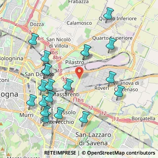 Mappa Licinio Cappelli, 40138 Bologna BO, Italia (2.311)