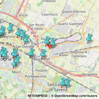 Mappa Licinio Cappelli, 40138 Bologna BO, Italia (3.064)