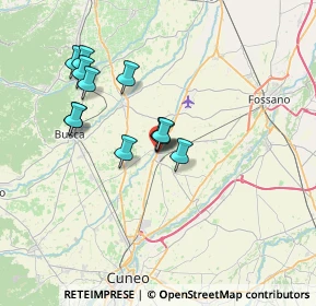 Mappa Via Ospedale, 12044 Centallo CN, Italia (6.10417)