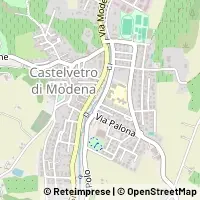 Mapa Castelvetro di Modena