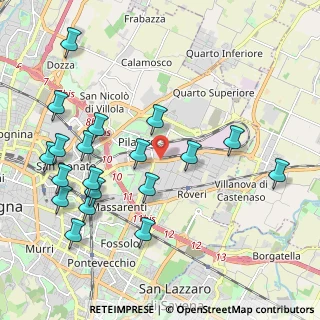 Mappa Via dell'Industria, 40133 Bologna BO, Italia (2.36421)