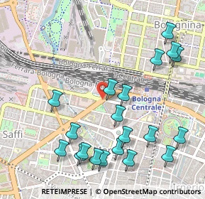 Mappa V.le Pietro Pietramellara, 40121 Bologna BO, Italia (0.605)
