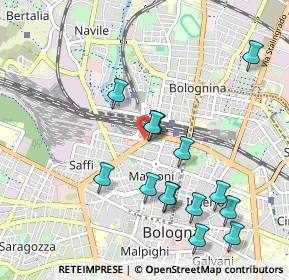 Mappa V.le Pietro Pietramellara, 40121 Bologna BO, Italia (1.05929)