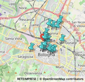 Mappa V.le Pietro Pietramellara, 40121 Bologna BO, Italia (1.10118)