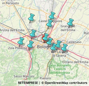 Mappa V.le Pietro Pietramellara, 40121 Bologna BO, Italia (5.90333)