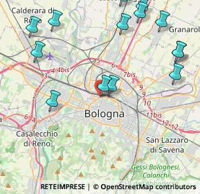 Mappa V.le Pietro Pietramellara, 40121 Bologna BO, Italia (5.4)