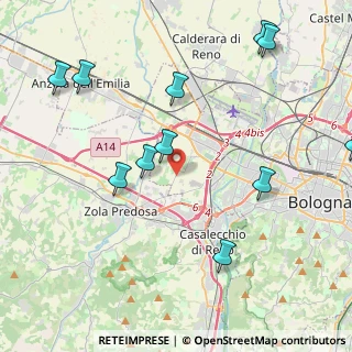 Mappa Via Felicina, 40132 Bologna BO, Italia (5.04273)
