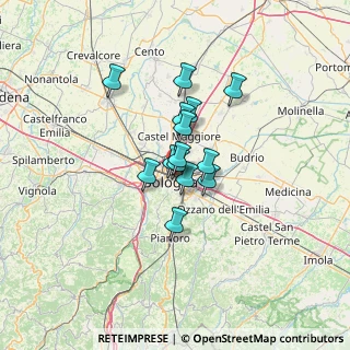 Mappa Via Antonio Gandusio, 40128 Bologna BO, Italia (8.34)