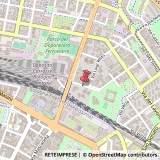 Mappa Via Antonio Gandusio, 6, 40126 Bologna, Bologna (Emilia Romagna)