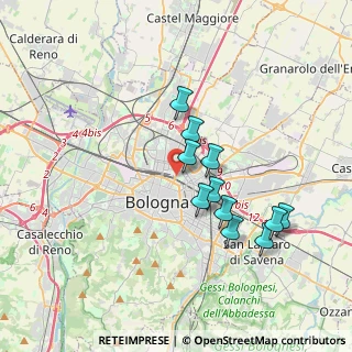 Mappa Via Antonio Gandusio, 40128 Bologna BO, Italia (3.24455)