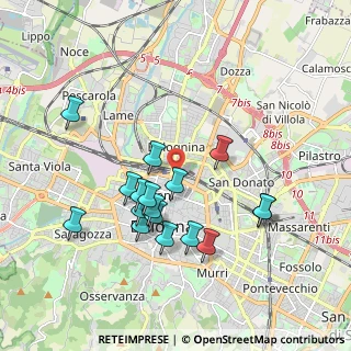 Mappa Via Barozzi Iacopo, 40126 Bologna BO, Italia (1.78412)