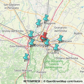 Mappa Via Barozzi Iacopo, 40126 Bologna BO, Italia (5.32273)