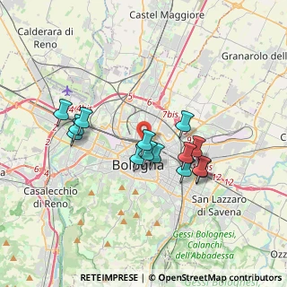 Mappa Via Barozzi Iacopo, 40126 Bologna BO, Italia (3.13071)