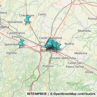 Mappa Via Barozzi Iacopo, 40126 Bologna BO, Italia (5.63333)