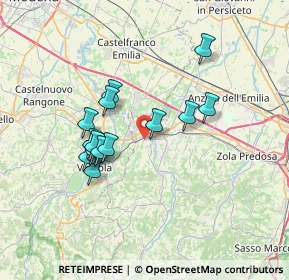 Mappa Via della Resistenza, 40053 Valsamoggia BO, Italia (6.08)