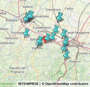 Mappa Via della Resistenza, 40053 Valsamoggia BO, Italia (13.56)
