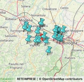 Mappa Via della Resistenza, 40053 Valsamoggia BO, Italia (9.92)