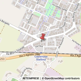 Mappa Via Bruno Tosarelli, 97, 40055 Castenaso, Bologna (Emilia Romagna)