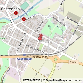 Mappa Via Giuseppe Mazzini, 41, 40055 Castenaso, Bologna (Emilia Romagna)