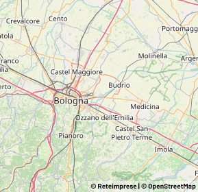 Mappa 40055 Castenaso BO, Italia (12.87833)
