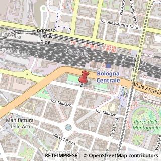 Mappa Via Giovanni Amendola,  10, 40121 Bologna, Bologna (Emilia Romagna)