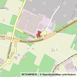 Mappa Via Confine,  15, 41056 Savignano sul Panaro, Modena (Emilia Romagna)