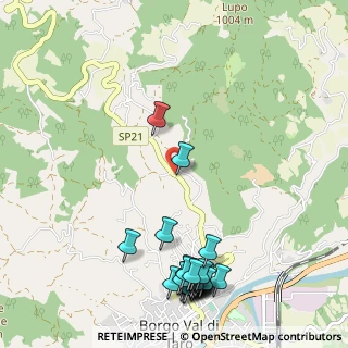 Mappa Località Brunelli, 43043 Borgo Val di Taro PR, Italia (1.42308)