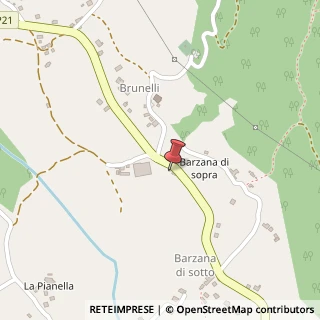 Mappa Località Brunelli, 18, 43043 Borgo Val di Taro, Parma (Emilia Romagna)