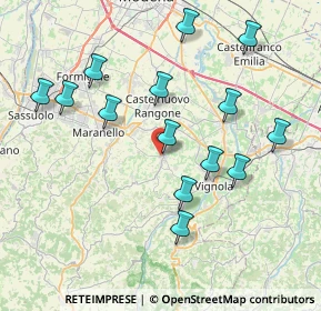 Mappa Via Bacuccola, 41014 Castelvetro di Modena MO, Italia (8.11214)