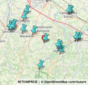 Mappa Via Bacuccola, 41014 Castelvetro di Modena MO, Italia (10.167)