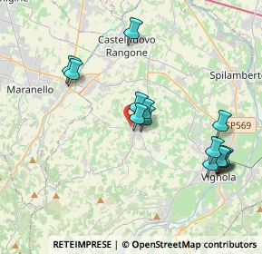 Mappa Via Bacuccola, 41014 Castelvetro di Modena MO, Italia (3.97357)