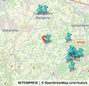 Mappa Via Bacuccola, 41014 Castelvetro di Modena MO, Italia (4.98545)