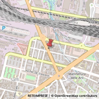 Mappa Via Francesco Zanardi, 23b, 40131 Bologna, Bologna (Emilia Romagna)