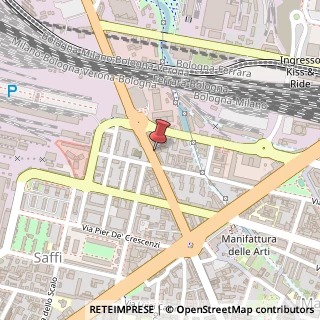 Mappa Via Francesco Zanardi, 27/a, 40131 Bologna, Bologna (Emilia Romagna)