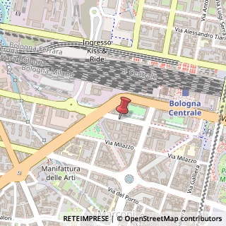 Mappa Via Cesare Boldrini, 18, 40121 Bologna, Bologna (Emilia Romagna)