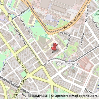 Mappa Via Ermete Zacconi,  4, 40127 Bologna, Bologna (Emilia Romagna)